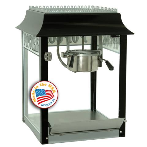 1911 Black & Chrome Popcorn Machine - 4 oz